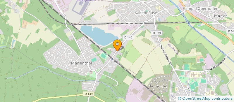 localisation de l'entreprise USKM HOLDING  KALTENHOUSE