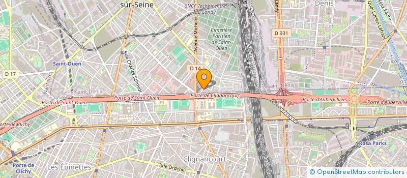 localisation de l'entreprise USLA 31 à SAINT-OUEN-SUR-SEINE