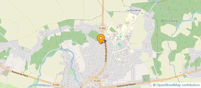 localisation de l'entreprise USM COULOMMIERS SECTION ATHLETISME à COULOMMIERS