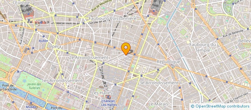 localisation de l'entreprise USM CREATIONS à PARIS
