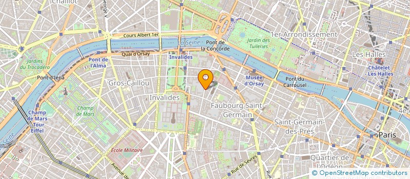 localisation de l'entreprise USM U.SCHARER FILS SA à PARIS