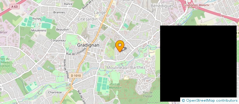 localisation de l'entreprise USMD HISTORY & HERITAGE  GRADIGNAN