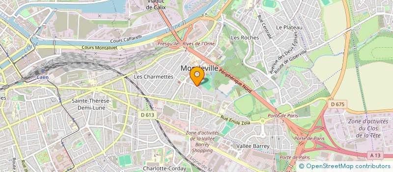 localisation de l'entreprise USOM PLONGEE  MONDEVILLE