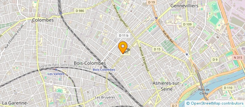 localisation de l'entreprise USOR EXPERIENCA à BOIS-COLOMBES