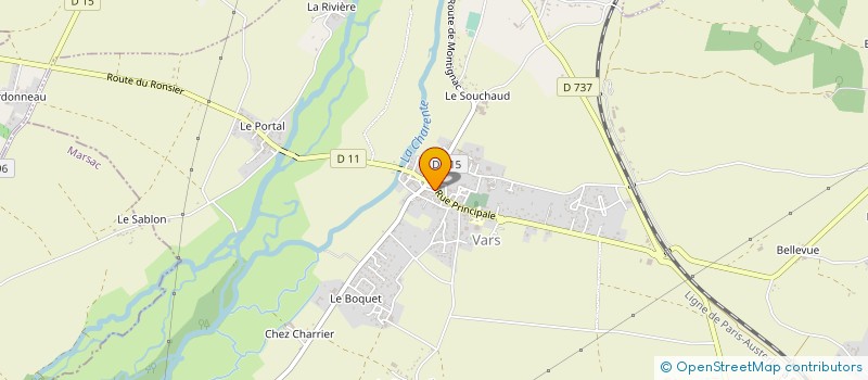 localisation de l'entreprise USSA SECTION JUDO à SAINT-AMANT-DE-BOIXE