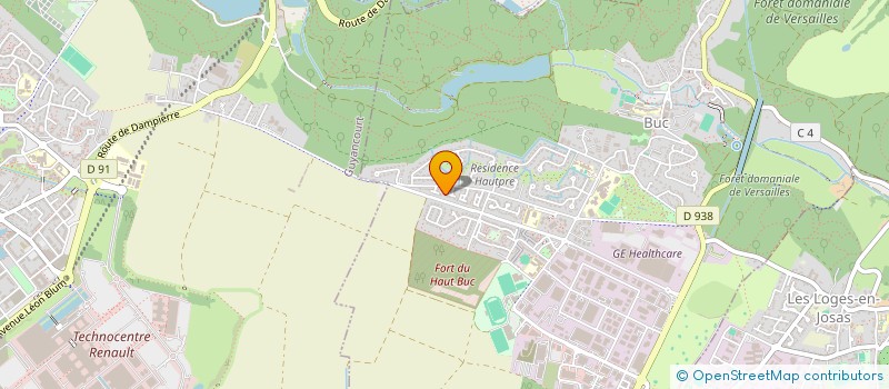 localisation de l'entreprise USSAR INVESTISSEMENT  BUC