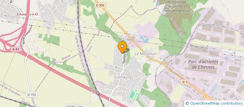 localisation de l'entreprise USSEGLIMMO  GRENAY