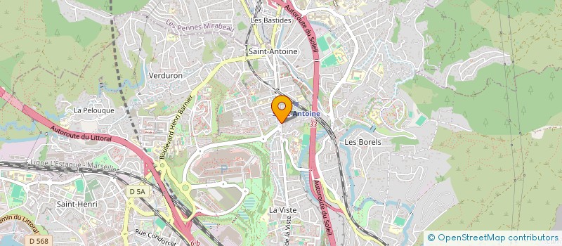 localisation de l'entreprise USSEL ET FILS à MARSEILLE