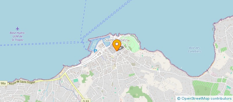 localisation de l'entreprise UST DANSE & COMEDIES MUSICALES ( DANSE ST TROPEZ )  SAINT-TROPEZ