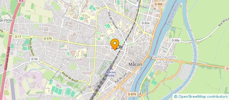 localisation de l'entreprise USTA à MACON