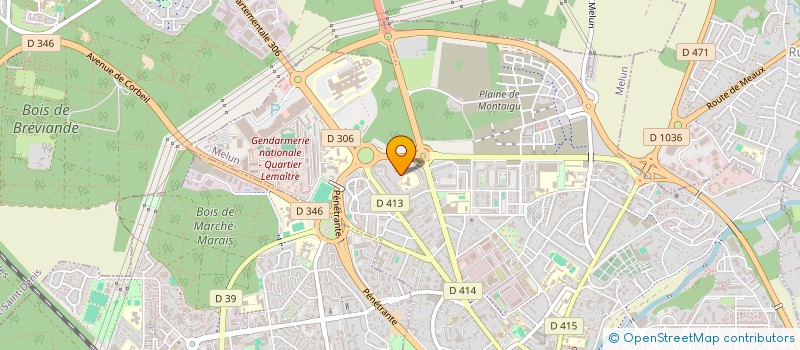 localisation de l'entreprise USTA  MELUN
