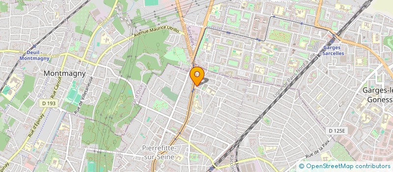 localisation de l'entreprise USTA BTP à PIERREFITTE-SUR-SEINE