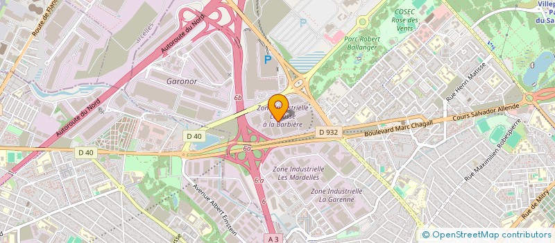 localisation de l'entreprise USTAM FRANCE à AULNAY-SOUS-BOIS