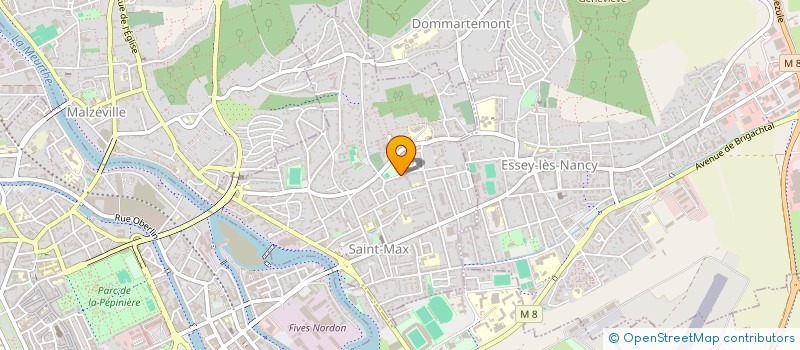 localisation de l'entreprise USTIC  SAINT MAX