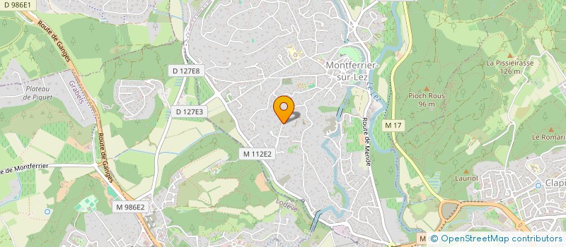 localisation de l'entreprise USTICA  MONTFERRIER-SUR-LEZ