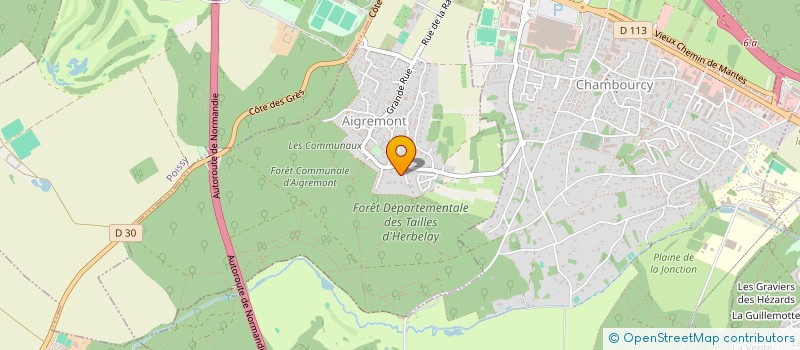 localisation de l'entreprise USTON CAPITAL  AIGREMONT