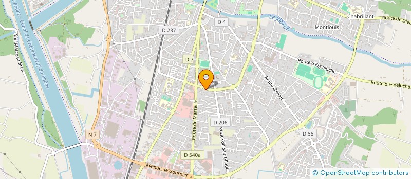 localisation de l'entreprise USTUN  MONTELIMAR