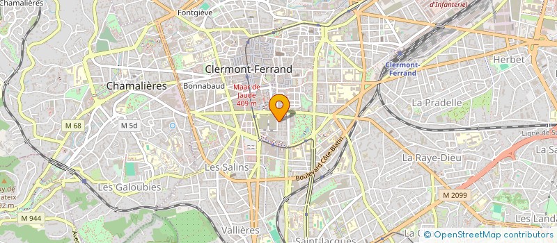 localisation de l'entreprise USUAL EXPERTS  CLERMONT-FERRAND