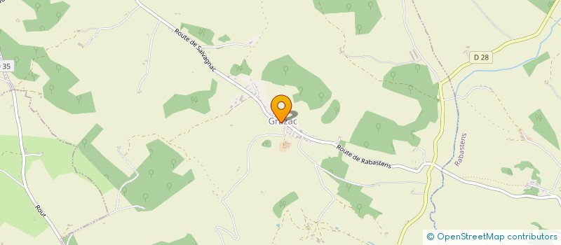 localisation de l'entreprise USUAL LUXURY  GRAZAC