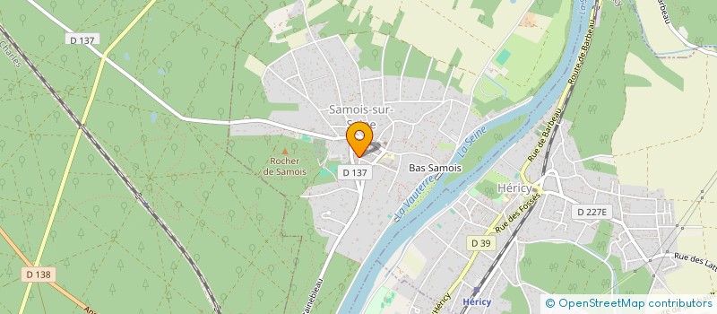 localisation de l'entreprise USUL à SAMOIS-SUR-SEINE