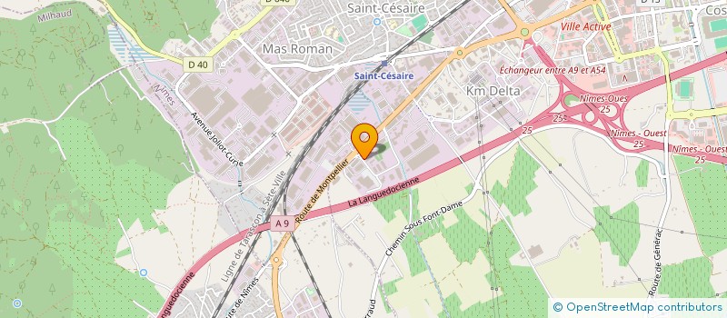 localisation de l'entreprise USUL FRERES à NIMES