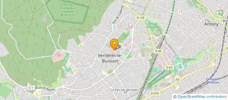 localisation de l'entreprise USUMGAL à VERRIERES-LE-BUISSON