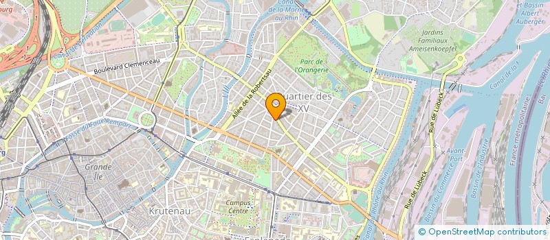 localisation de l'entreprise USUSPHERE à STRASBOURG