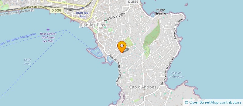 localisation de l'entreprise USUVAL à ANTIBES