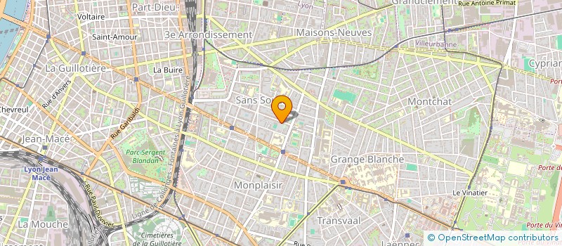 localisation de l'entreprise UT LUX VIVAT  LYON