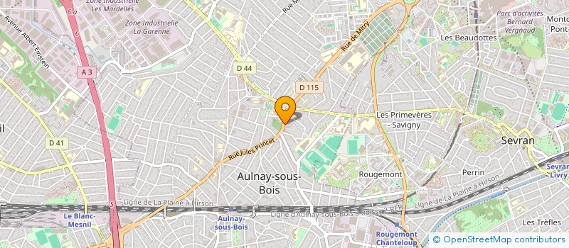 localisation de l'entreprise UTA CONSULTING  AULNAY-SOUS-BOIS