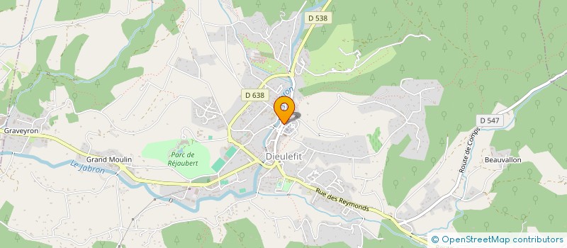 localisation de l'entreprise UTA GROUP à DIEULEFIT