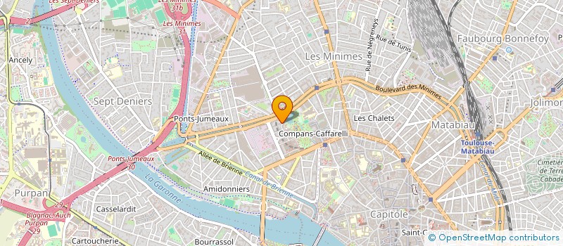 localisation de l'entreprise UTAK à TOULOUSE