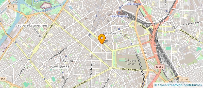 localisation de l'entreprise UTAMADUNI à LILLE