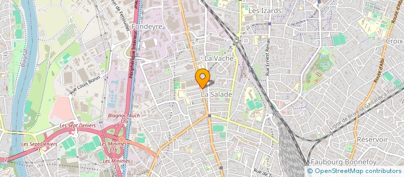 localisation de l'entreprise UTAMIRA à TOULOUSE