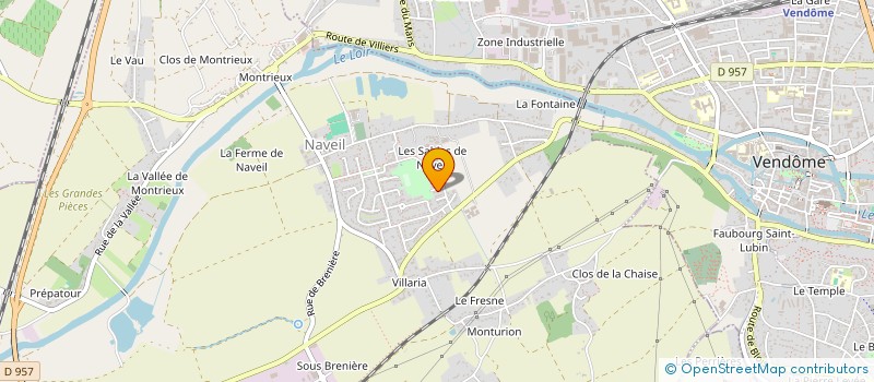 localisation de l'entreprise UTAY CONSTRUCTION  NAVEIL