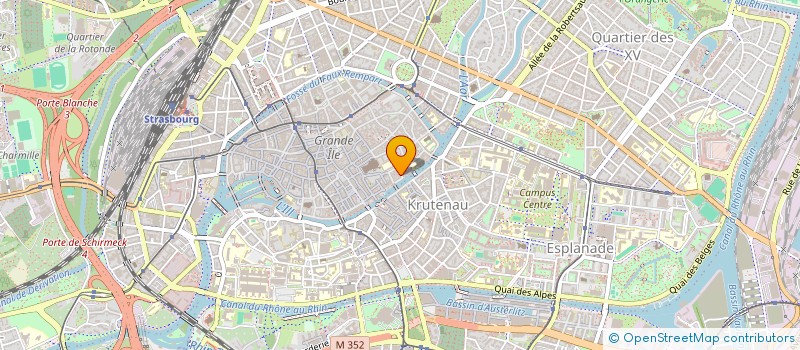 localisation de l'entreprise UTC à STRASBOURG