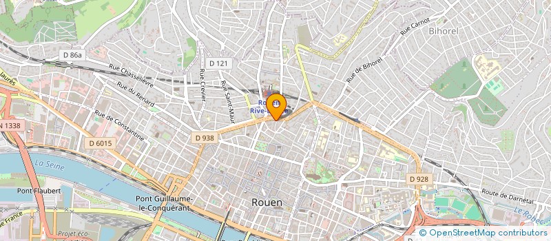 localisation de l'entreprise UTCHI-FOOD à ROUEN