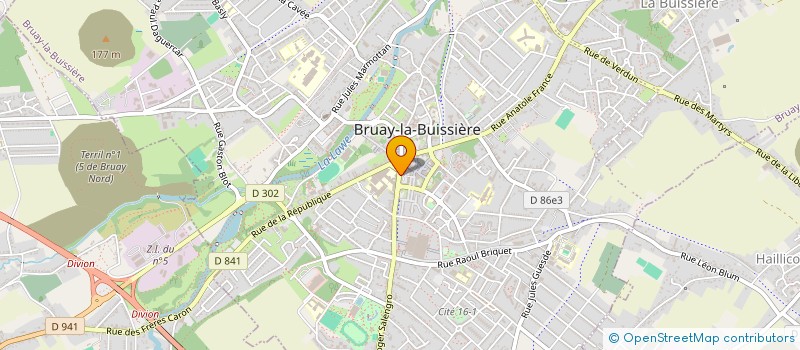 localisation de l'entreprise UTENA CREATION  BRUAY-LA-BUISSIERE