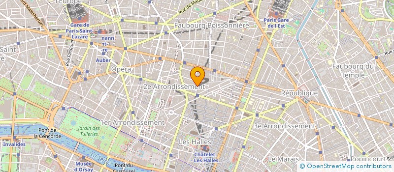 localisation de l'entreprise UTH-UNITED TECHNOLOGY HOSPITALITY à PARIS