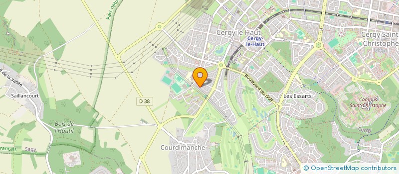 localisation de l'entreprise UTHAYA CORPORATE HOLDING  COURDIMANCHE