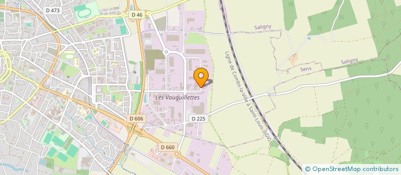 localisation de l'entreprise UTHEMA  SENS