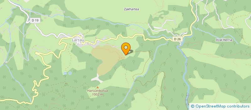 localisation de l'entreprise UTHURRALTEA  LARRAU