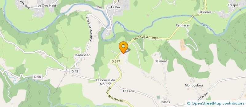 localisation de l'entreprise UTI SAISIE à SAINT-MAMET-LA-SALVETAT