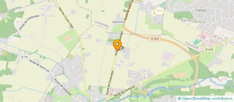 localisation de l'entreprise UTIL CAR  SAINT-LYS