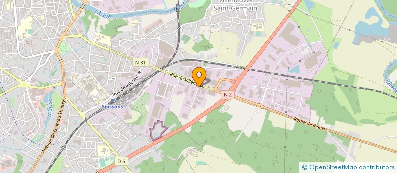 localisation de l'entreprise UTILCAR à BILLY-SUR-AISNE