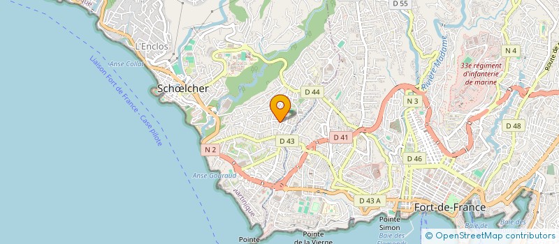 localisation de l'entreprise UTILE COMMUNICATION à SCHOELCHER