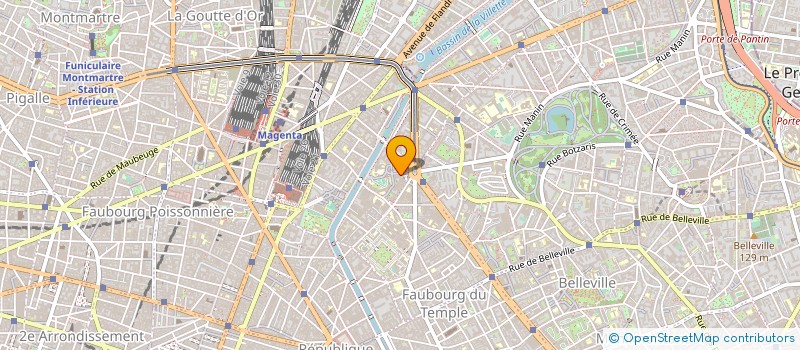 localisation de l'entreprise UTILE VEHICULES INDUSTRIELS  PARIS