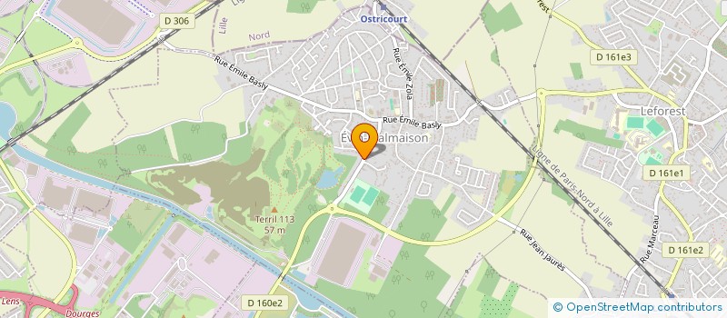 localisation de l'entreprise UTILEAUTOS  EVIN-MALMAISON