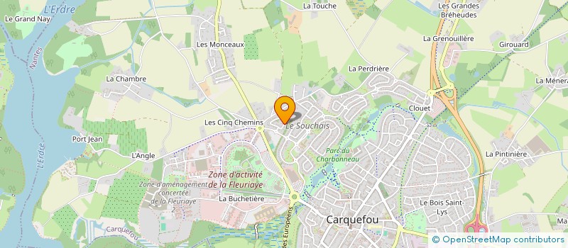 localisation de l'entreprise UTILEO LOCATION à THOUARE-SUR-LOIRE