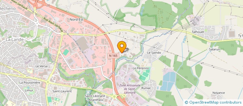 localisation de l'entreprise UTILIPRO à VANNES